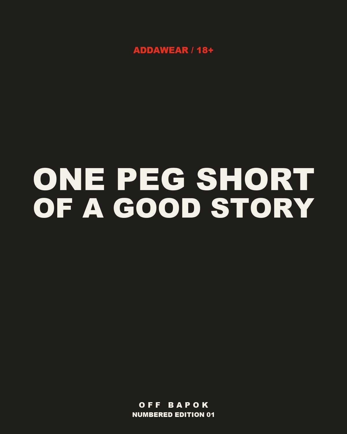 One Peg Short of a Good Story