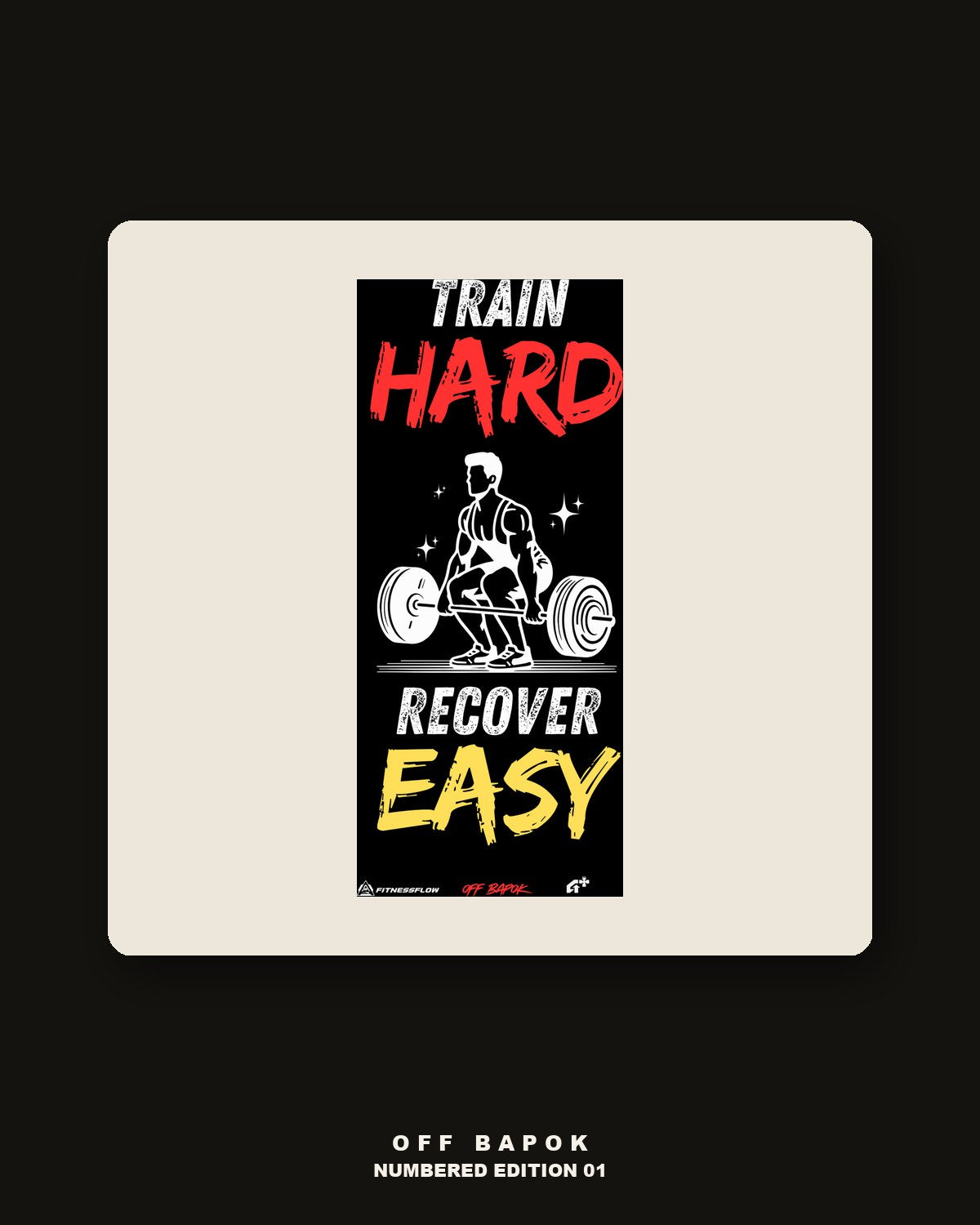 Train Hard, Recover Easy